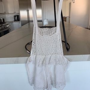Stone Cold Fox Eyelet Overall